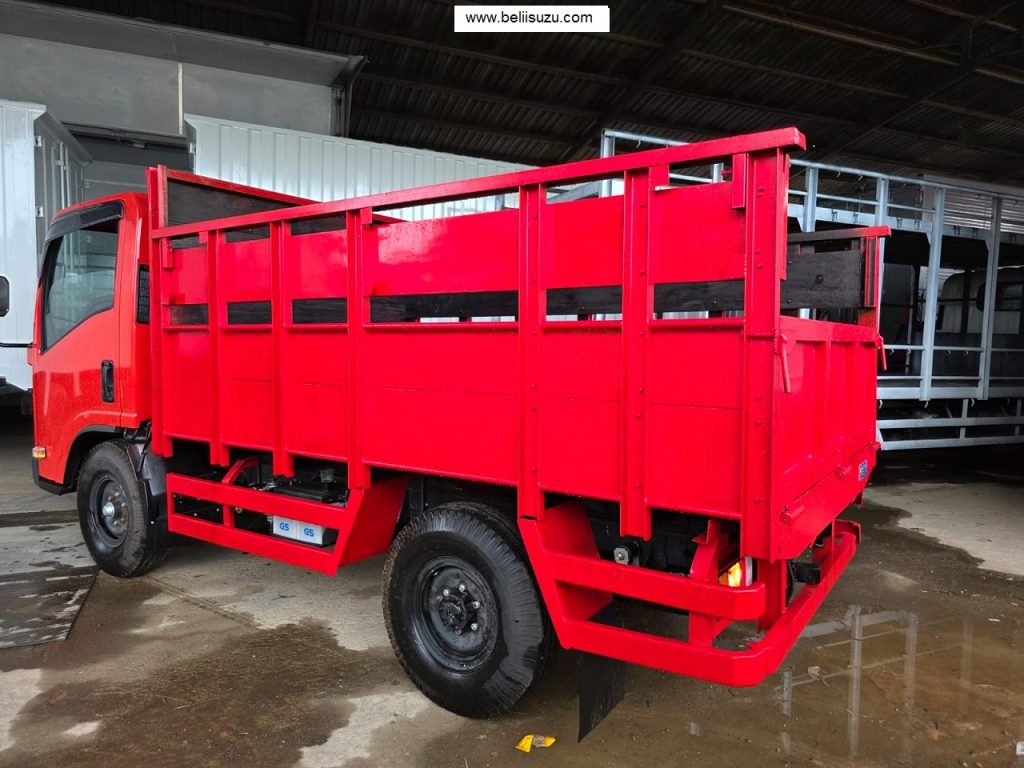 BAK KAYU ISUZU NLR 120 PS - TRUK ENGKEL BAK TERBUKA