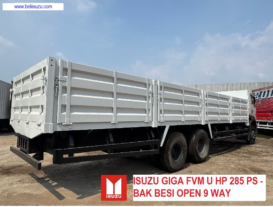 Isuzu Giga FVM U HP 285 PS BAK BESI 9 WAY
