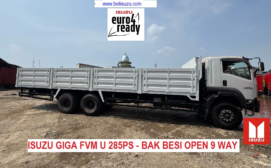 Isuzu Giga FVM U HP BAK BESI 9 WAY