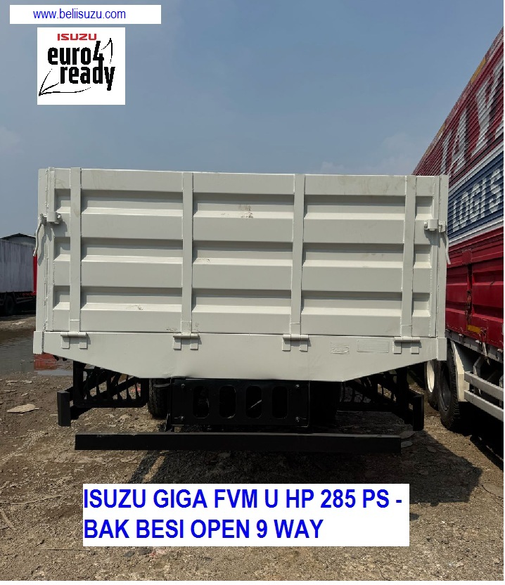 BAK BESI 9 WAY TERBUKA, ISUZU GIGA FVM U HP
