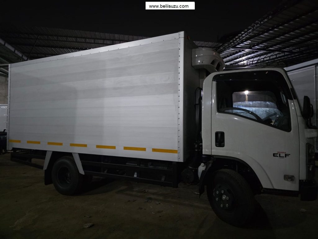 ISUZU NMR 150 PS BOX ALUMUNIUM COOLER.