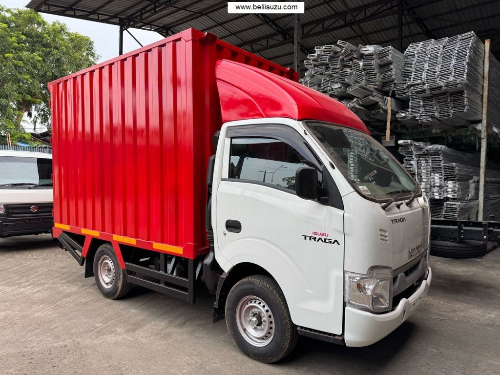 ISUZU TRAGA APLIKASI BOX BESI JUMBO