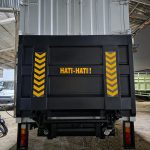 Tail Lift Gate Box besi isuzu NMR Long