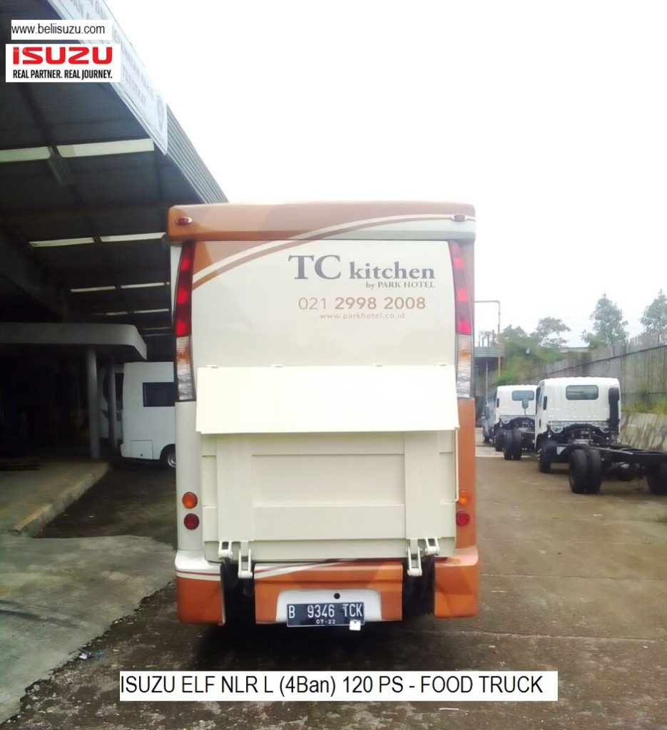 mobil Dapur berjalan Truk isuzu ELF NLR 120 PS