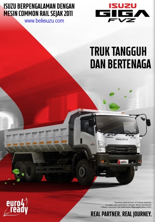 BROSURE ISUZU GIGA FVZ 6X4