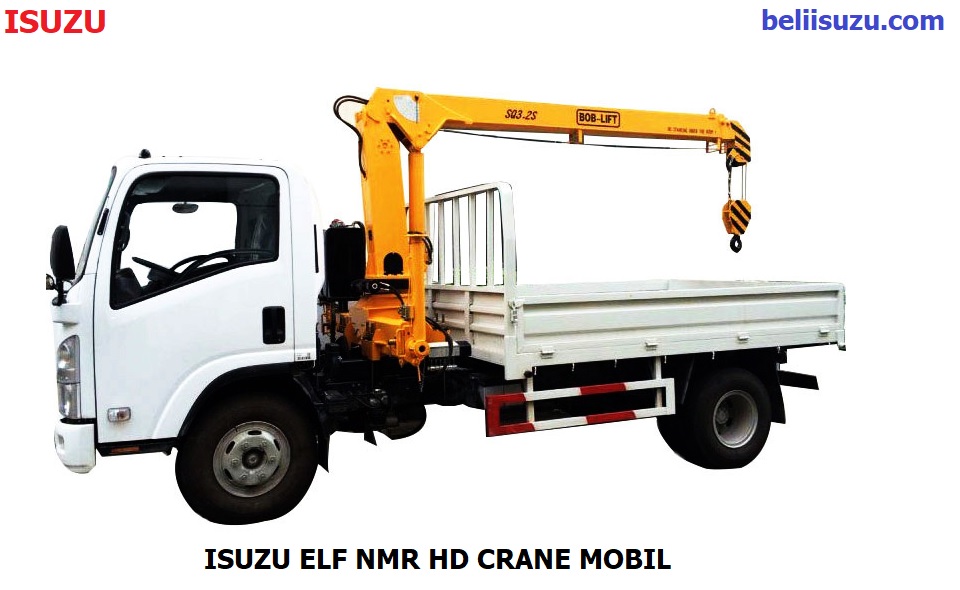 isuzu elf nmr hd crane mobil