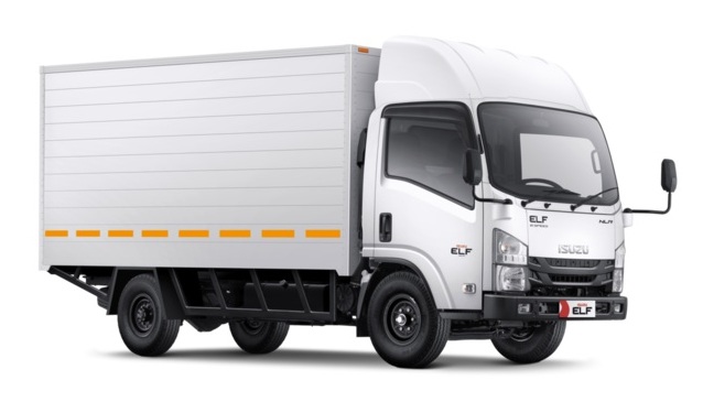 ISUZU ELF NLR L EURO4 BOX ALUMUNIUM