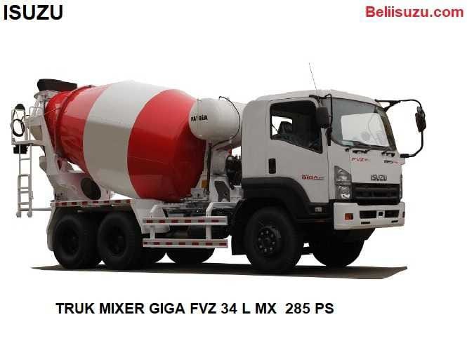 Truk Mixer Isuzu Giga euro 4 285 PS