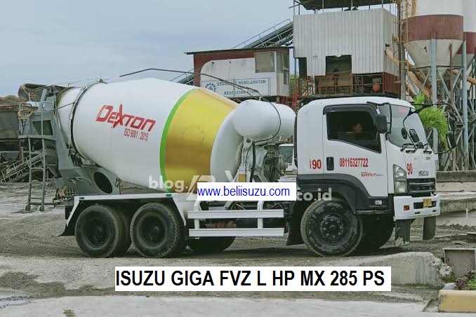 Isuzu Giga FVZ L HP MX Mixer 8 kubik