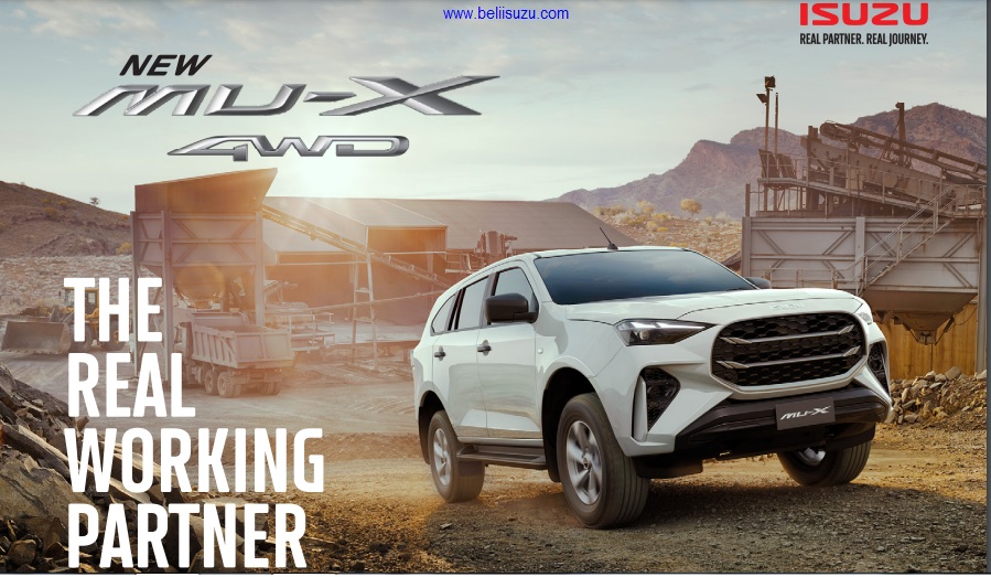 ISUZU MUX 4x4 2025 FACE LIFT TERBARU ISUZU MUX 4x4 2025 FACE LIFT TERBARU