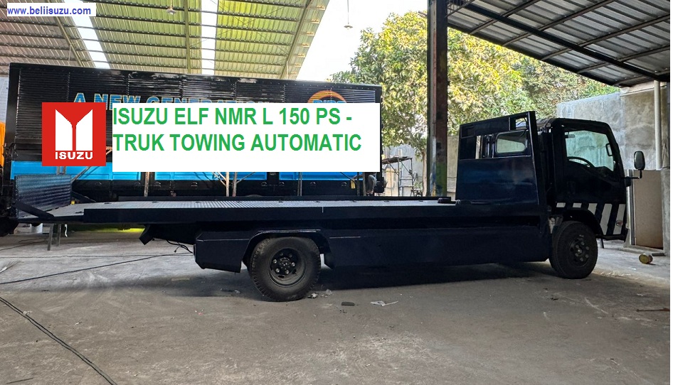 TRUK TOWING AUTOMATIC ISUZU NMR L 150 PS CAR CARRIER TRUK TOWING AUTOMATIC ISUZU NMR L 150 PS CAR CARRIER