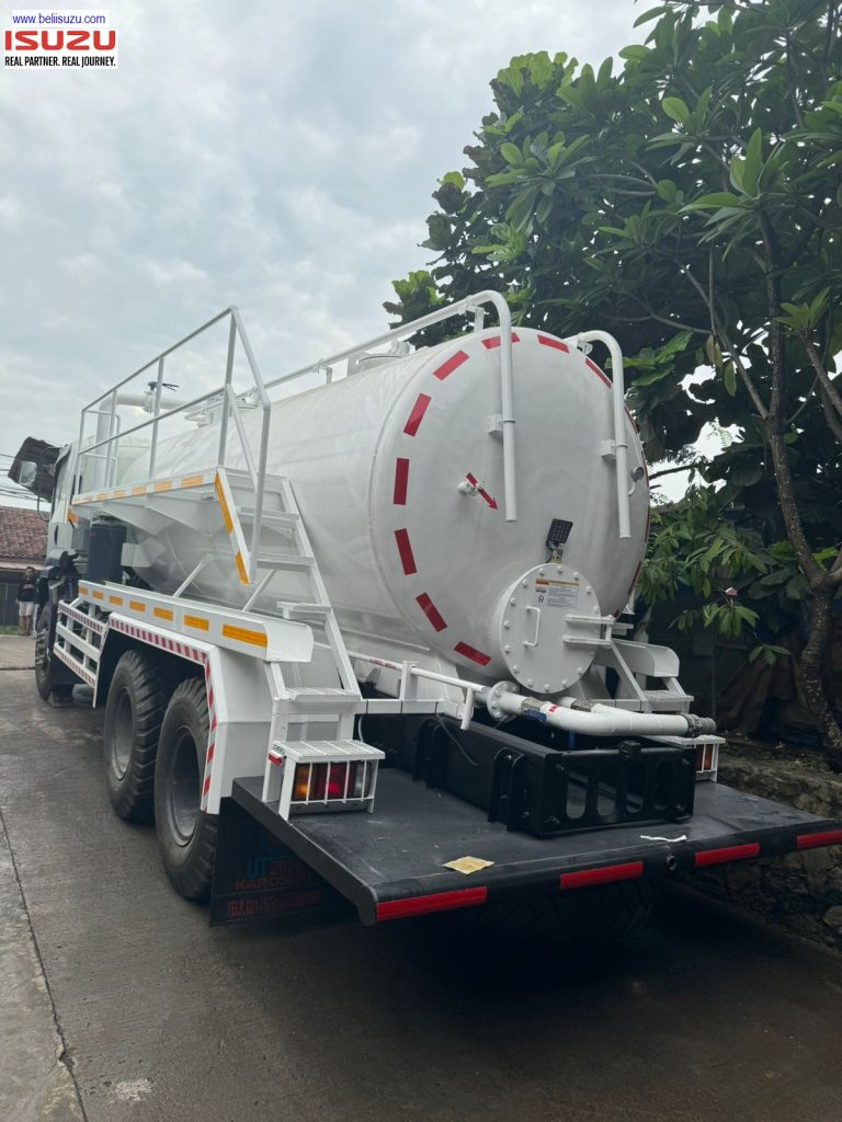 Tangki Vacum 10.000 LITER Isuzu Giga FVZ N HP 285 PS