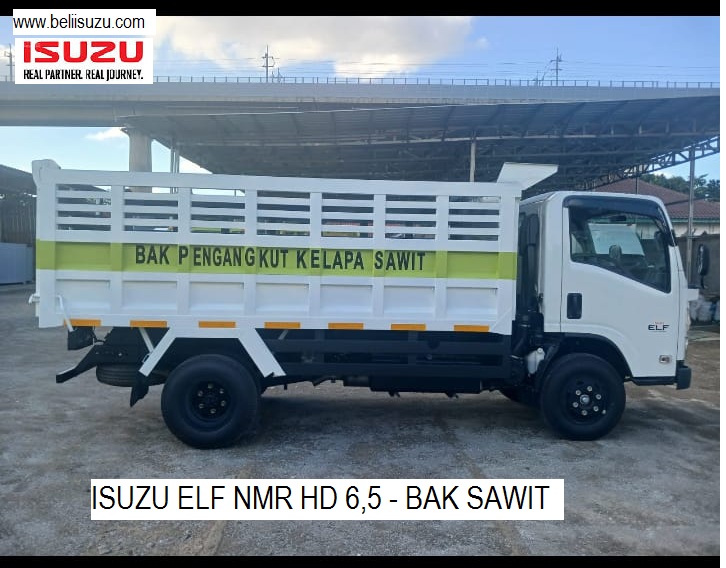 Dump Truk Angkutan Buah Sawit Isuzu Elf NMR HD 6,5