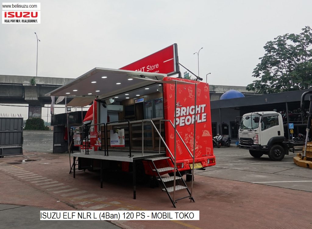mobil toko isuzu ELF NLR L