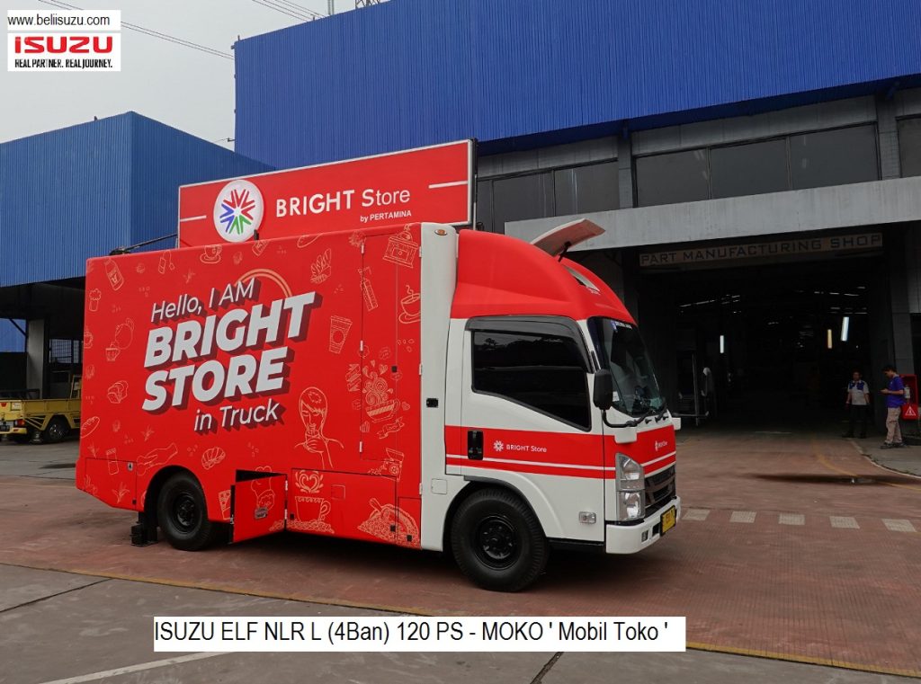isuzu ELF NLR L euro 4 mobil toko MOKO